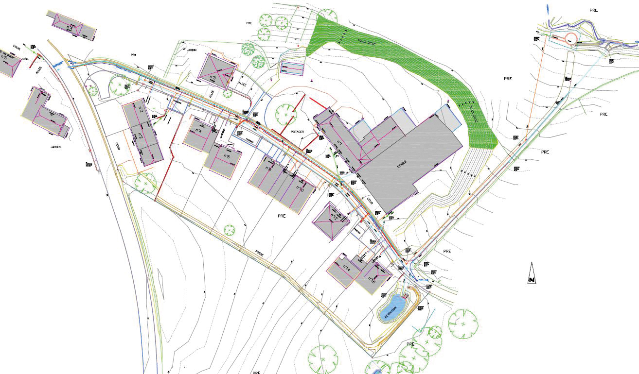 1 Levé topographique à Hostert BUREAU D’éTUDES RAUSCH & ASSOCIéS INGéNIEURS-CONSEILS S.à R.L.