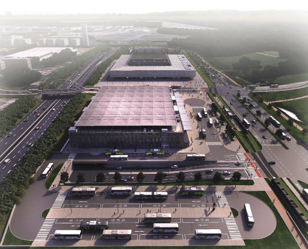 2 Pôle d’échange P+R Cloche d’Or Luxembourg - Ban de Gasperich SCHROEDER & ASSOCIES S.A.INGENIEURS-CONSEILS