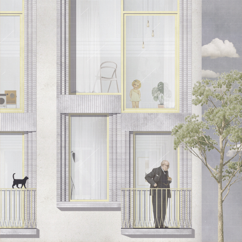 2 Concept Facade, Route d’Esch Dagli atelier d‘architecture