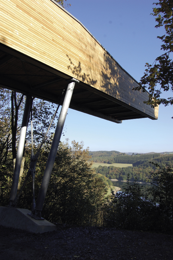 6 Belvédère à Burfelt, Insenborn Administration de la nature et des forêts Administration des bâtiments publics NICKLAS ARCHITECTES S.à R.L.