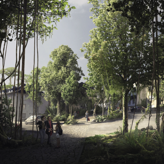 9 Lost Forest, Rue Arthur Herchen - APRÈS Dagli atelier d‘architecture