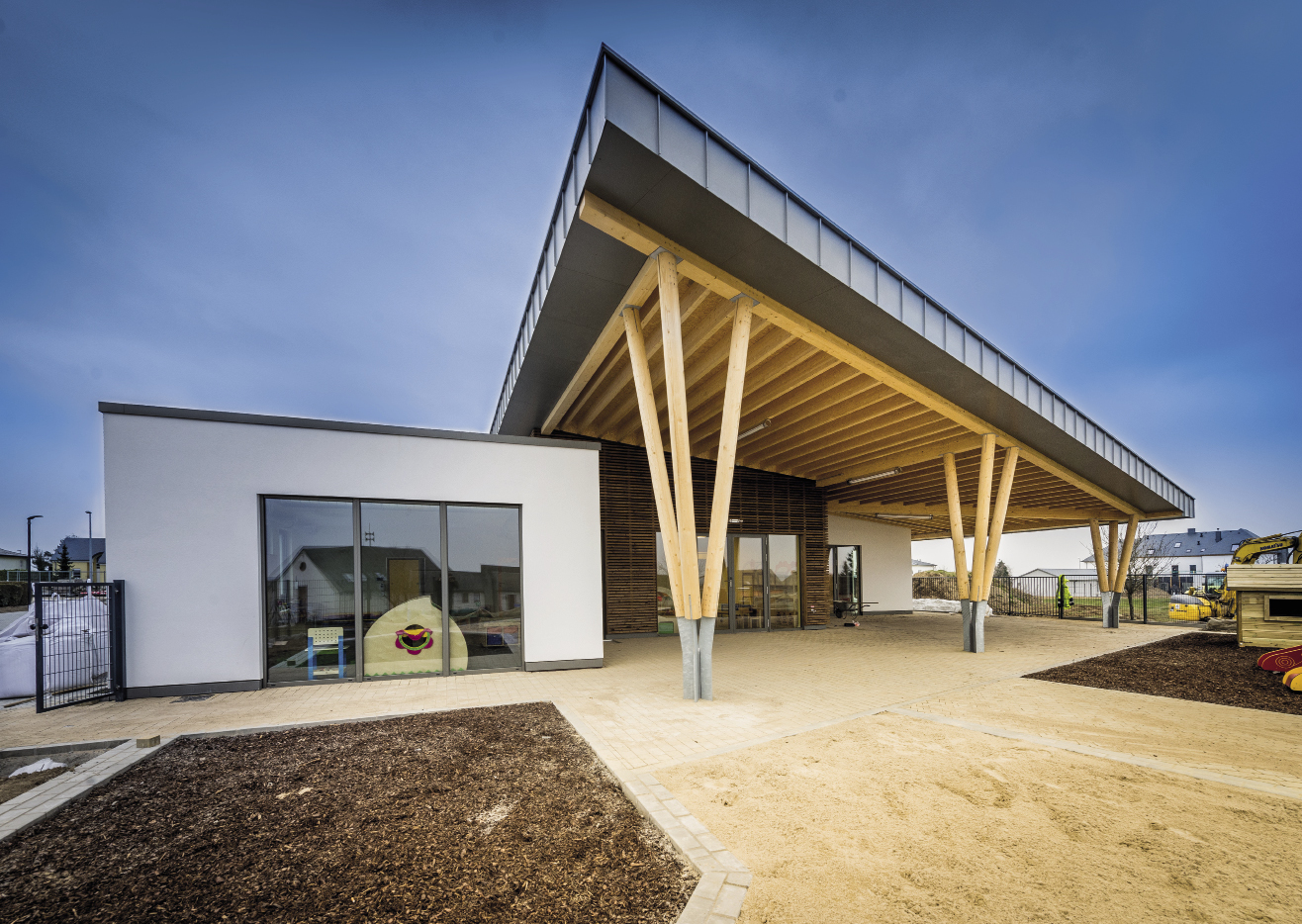 3 Conception et réalisation de la crèche à DAHL SCAHT ARCHITECTURE & DéVELOPPEMENT S.A.