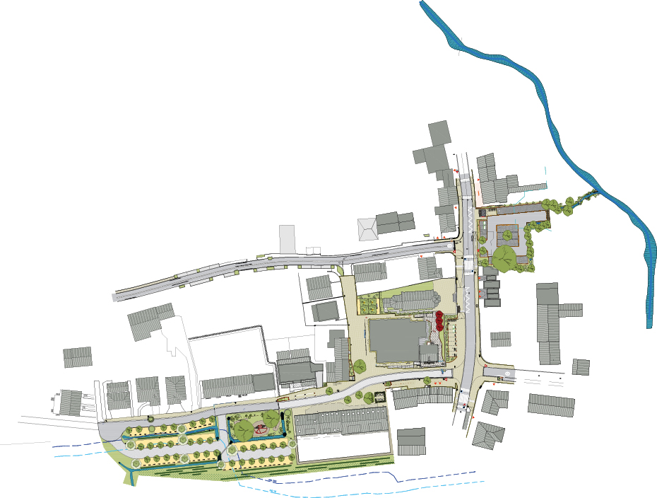 1 Réaménagement du Noyau villageois à Huncherange ESPACE ET PAYSAGES S.A.