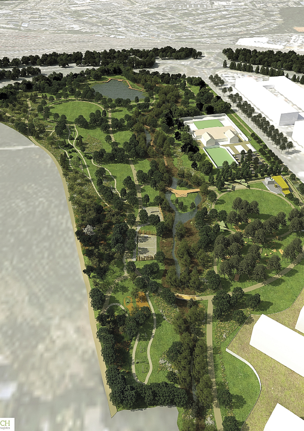 2 Parc Ban de GasperichMaitre d’Ouvrage : Ville de Luxembourg MERSCH INGéNIEURS-PAYSAGISTES S.à R.L.