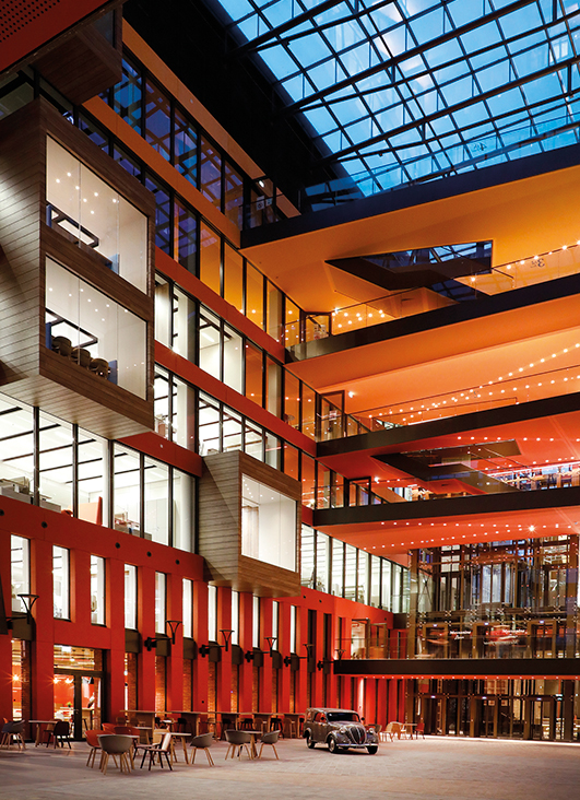 Siège International FERREROGiorgetti, BEST, Betic, Lonsdale Architectes Perry WEBER & Associés S.A.